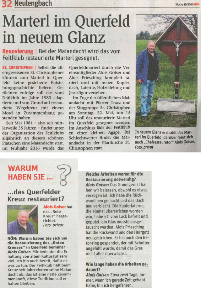 Renovierung MArterl